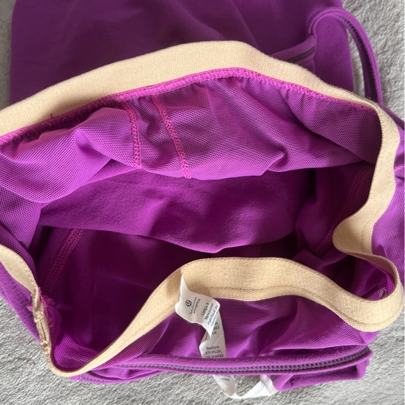 Lululemon Activewear Purple Tank top (build-in bra) - Picture 4 of 8